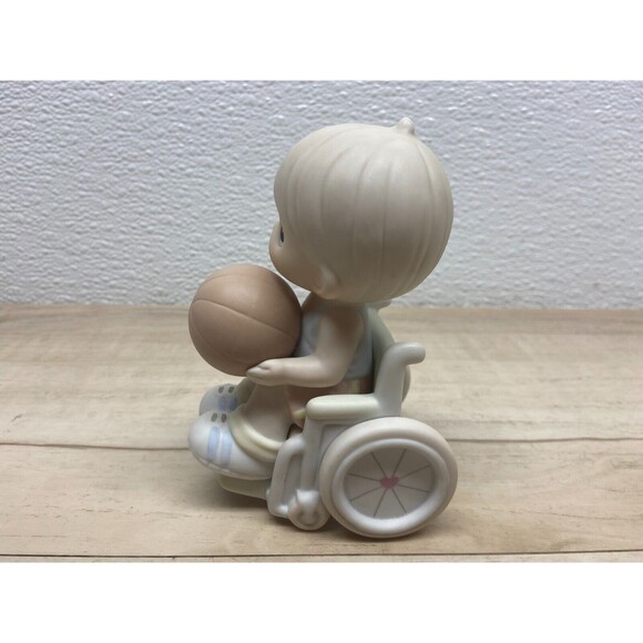 Vtg 1996 Enesco Precious Moments Give Ability A Chance Porcelain Figurine - Picture 2 of 12